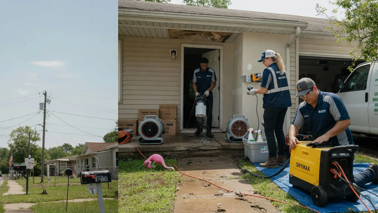 Storm Damage Water Removal in Moran, TX near me